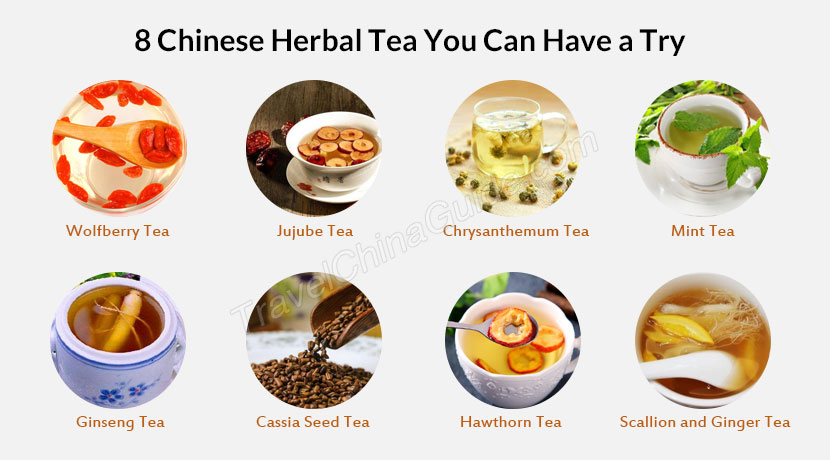 8 Most Popular Chinese Herbal Tea