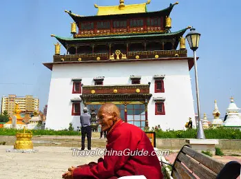 Mongolia Gandan Monastery