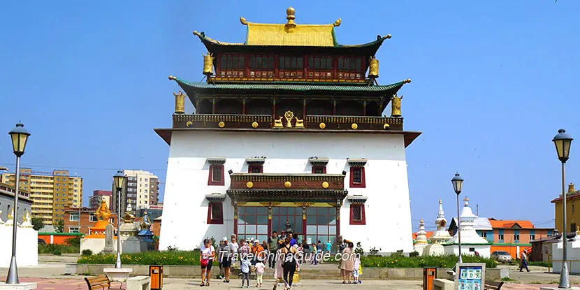 Gandantegchinlen - Mongolia Temple