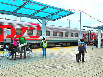 Mongolia Train Station