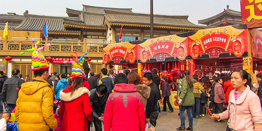 Chinese New Year Temple Fairs
