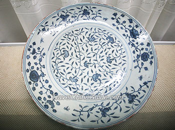 Blue-white porcelain