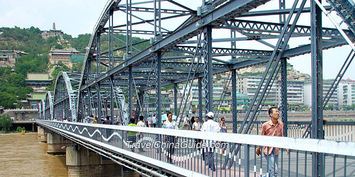 Zhongshan Bridge over the Yellow River