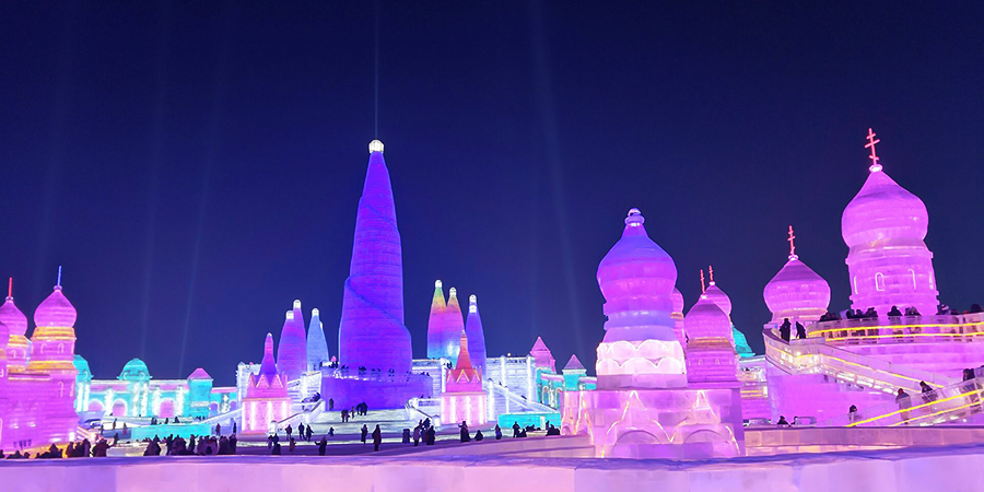 Ice and Snow World Sculpture