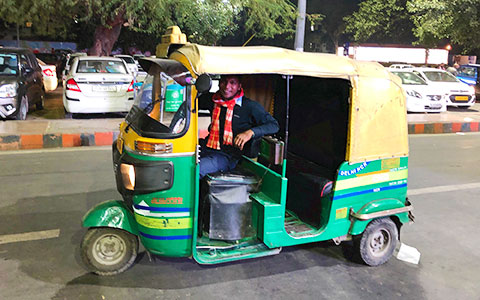 Tuktuk in India