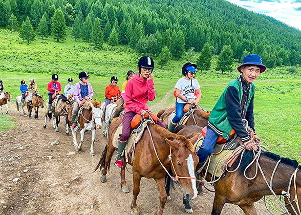 Horse Ride in Mongolia