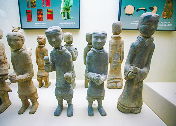 Shizishan Terracotta Warriors in Xuzhou City, Jiangsu Province