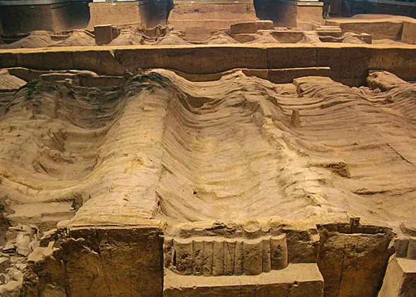 Partition Walls in Terracotta Army