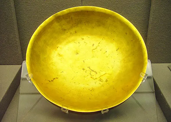 Gold Basin in Shaanxi History Museum