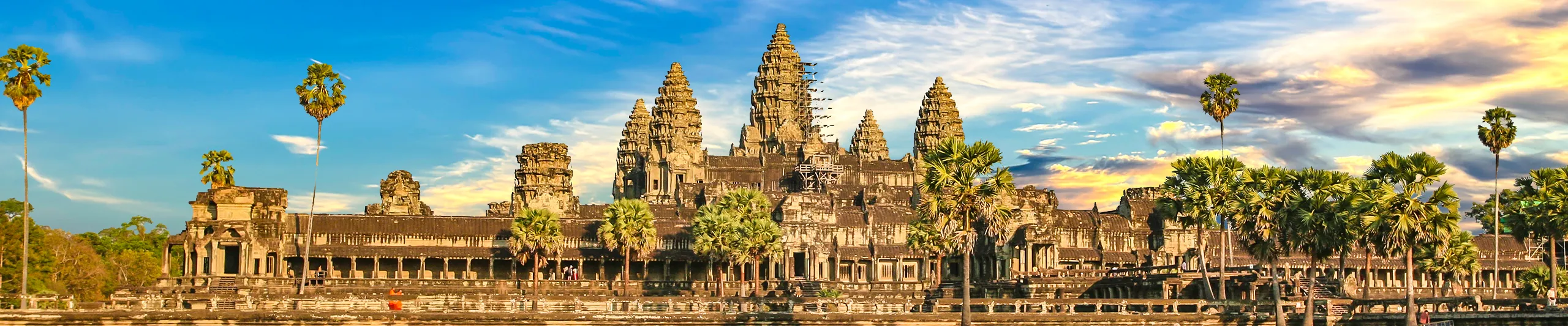 Angkor Wat Reflected on the Water