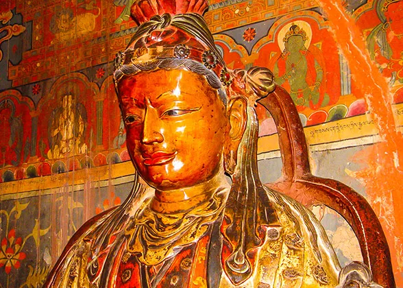 Buddha Sculpture of Mindroling