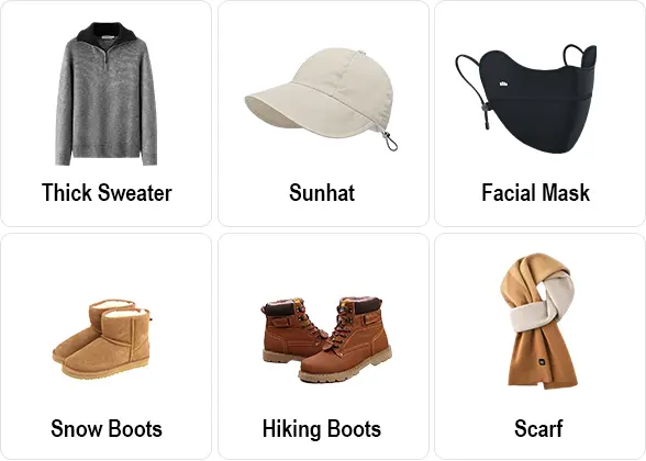 Shigatse January Clothes