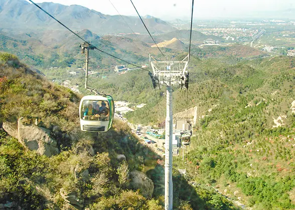 The Cable Car on Badaling Great Wall
