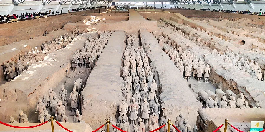 Massive Terracotta Army Pit 1