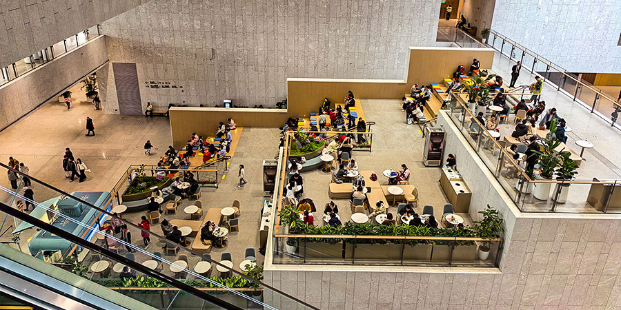 Rest Area inside the Museum