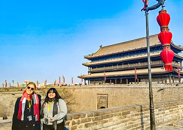 Clear Blue Sky in Datong