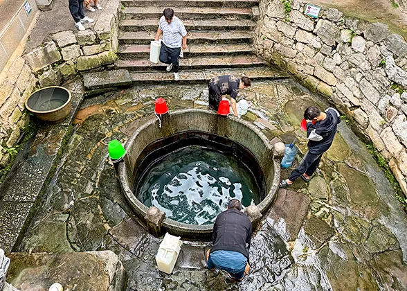 The Ancient Well in Jianshui Ancient City