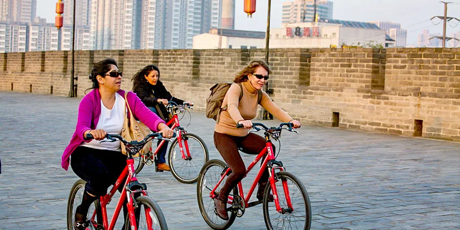 Cycling on the Ancient City Wall