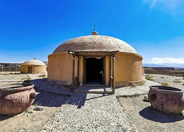 The Barrack at the First Beacon Tower of the Great Wall