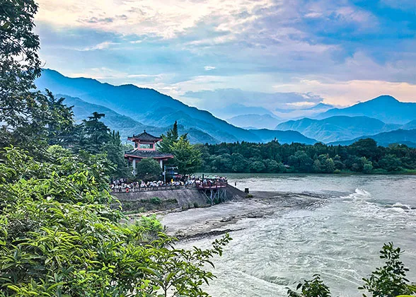 Beautiful View in Dujiangyan