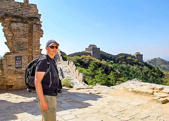 Summer Scenery of Great Wall