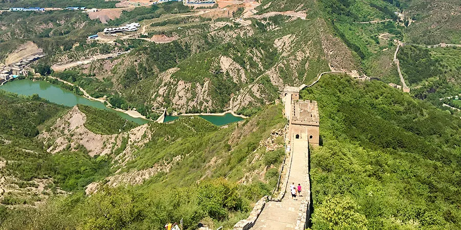 Jinshanling Great Wall in Sunny June