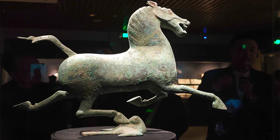 Galloping Horse's Hoof Stepped on a Flying Swallow, Gansu Provincial Museum