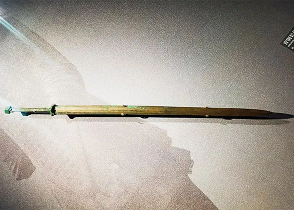 Bronze Sword Discovered in Pit 1
