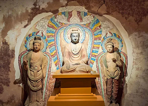 Buddha Statues, Gansu Provincial Museum