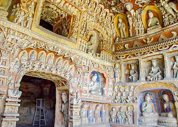 Buddha Statues at Yungang Grottoes