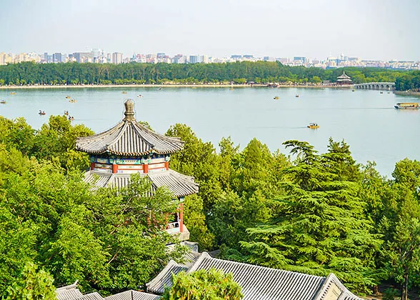 Overlook Kunming Lake from the Tower