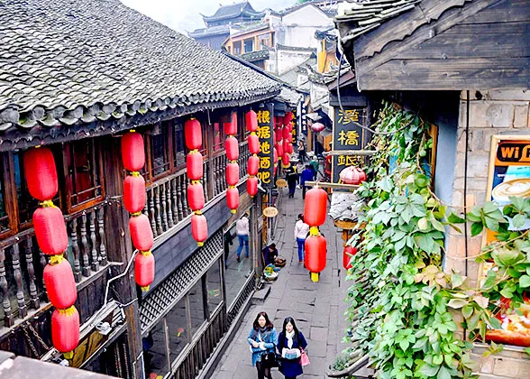Ancient Village in Changsha in February