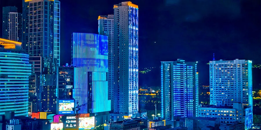 Night View of Changsha