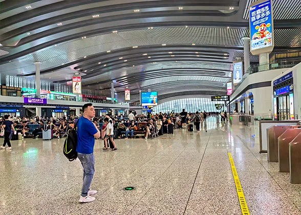 Waiting Hall of Changsha South