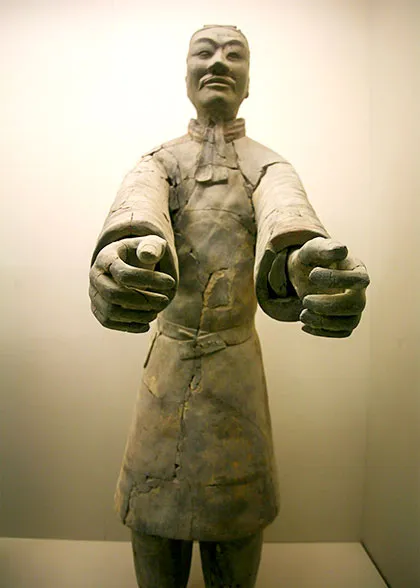 Charioteer Figure