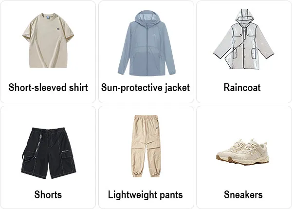 What to wear to the Great Wall in August