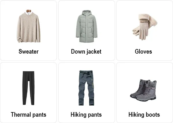 What to wear to the Great Wall in February
