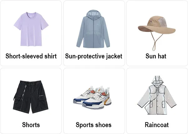 What to wear to the Great Wall in July