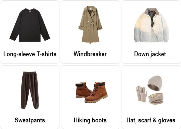 What to wear to the Great Wall in November