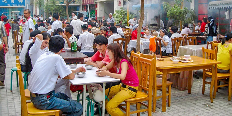 Crowded Restaurants in August