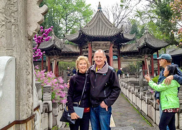 Fahua Temple in April