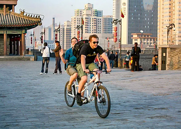 Cycling on the Ancient City Wall