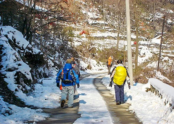 Mt. Hengshan after Snow