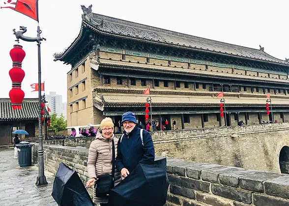 Datong Ancient City Wall in November