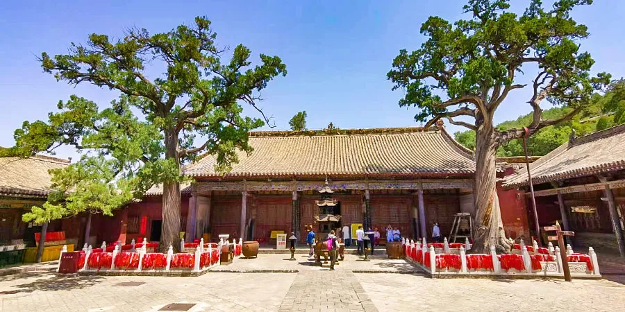 Shanhua Temple in Spring
