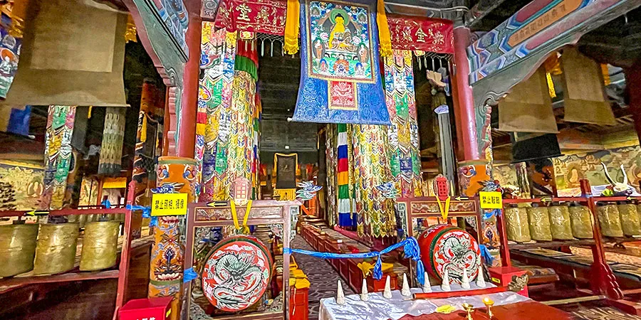 Inside Dazhao Temple