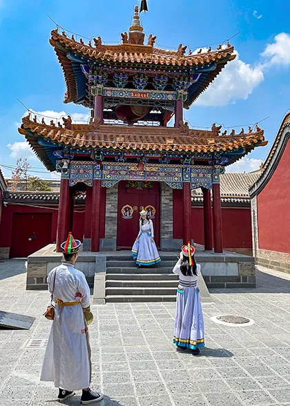 Dazhao Temple in September