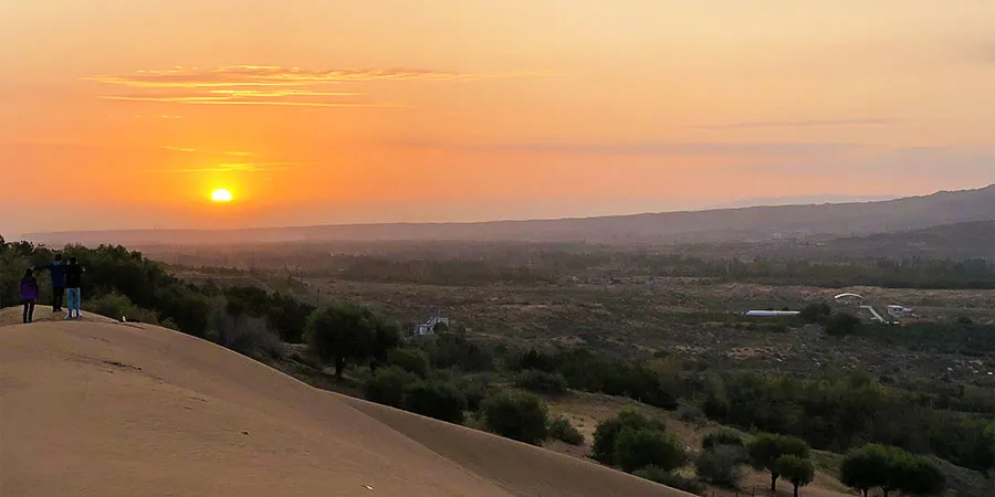 Dessert Sunset View in Hohhot