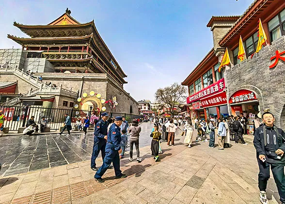 Surrounding Area of Drum Tower