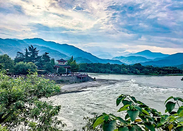 Stunning View in Dujiangyan